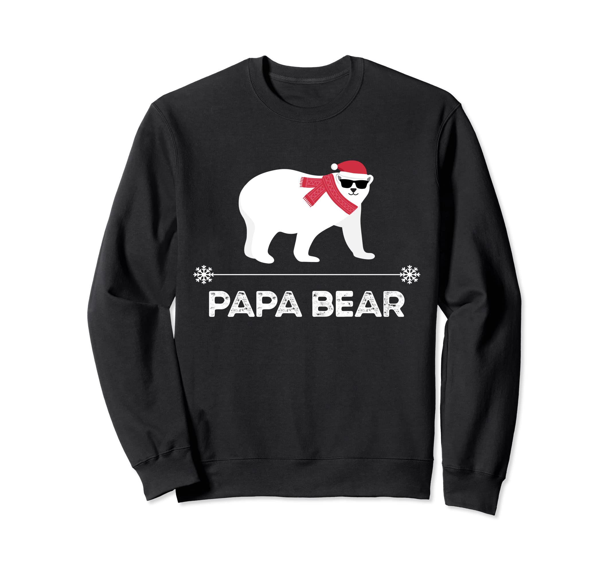 Papa Bear Gift Polar Bear Papa Bear Sweatshirt - Streetwear Style Men Women - T-Shirt, Sweatshirt, Hoodie