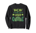 Mom Lucky One First Birthday St Sweatshirt - Fun Novelty Design Men Women - T-Shirt, Sweatshirt, Hoodie
