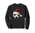 Soccer Ball Santa Hat Family Sweatshirt - Custom Art Print for Adults - T-Shirt, Sweatshirt, Hoodie