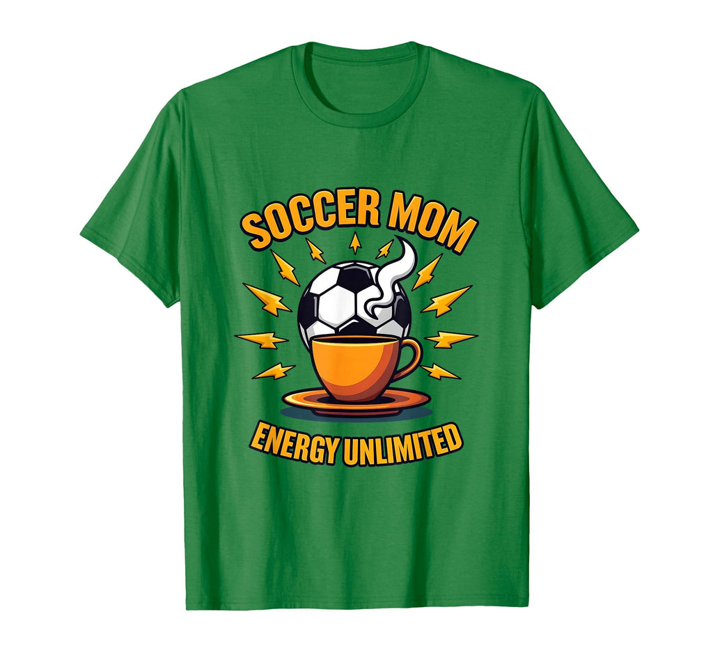 Soccer Mom Energy Unlimited T-Shirt - Minimalist Print Men Women - T-Shirt, Sweatshirt, Hoodie