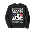 Soccer Grandpa Funny Grandfather Sweatshirt - Unique Graphic for Adults - T-Shirt, Sweatshirt, Hoodie