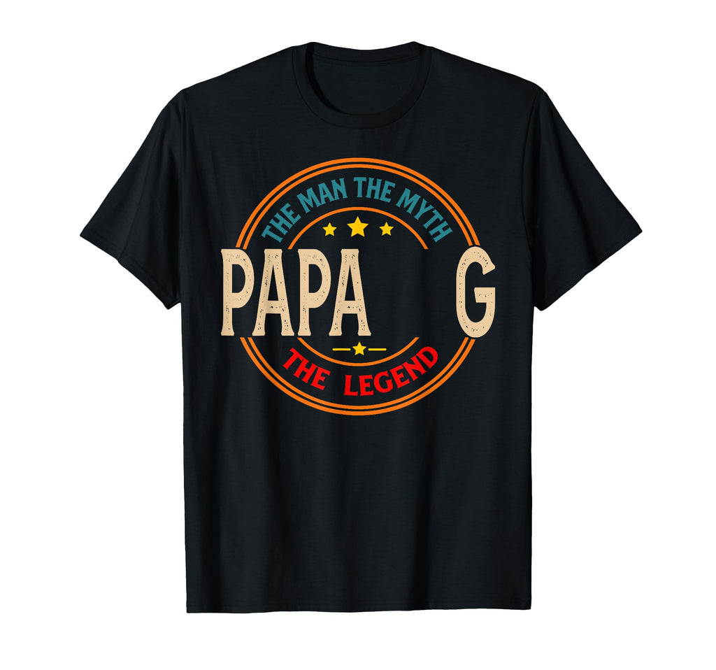 Papa G Legend Funny Papa G Fathers T-Shirt - Minimalist Print for Adults - T-Shirt, Sweatshirt, Hoodie