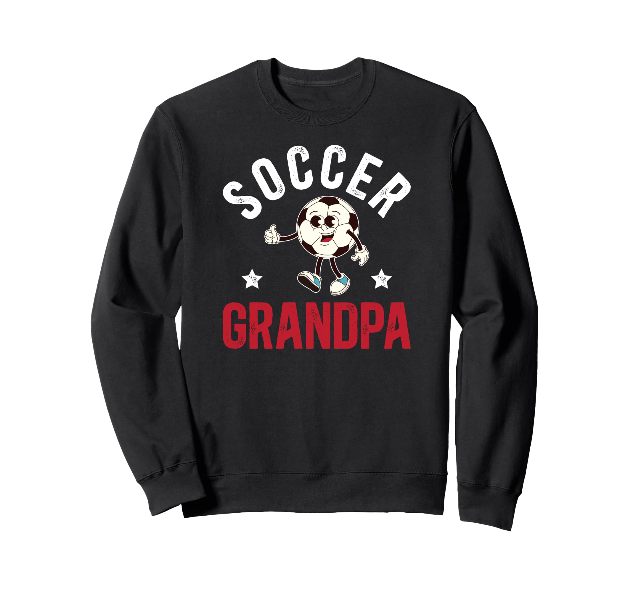 Soccer Grandpa Proud Grandpa Sweatshirt - Custom Art Print Men Women - T-Shirt, Sweatshirt, Hoodie