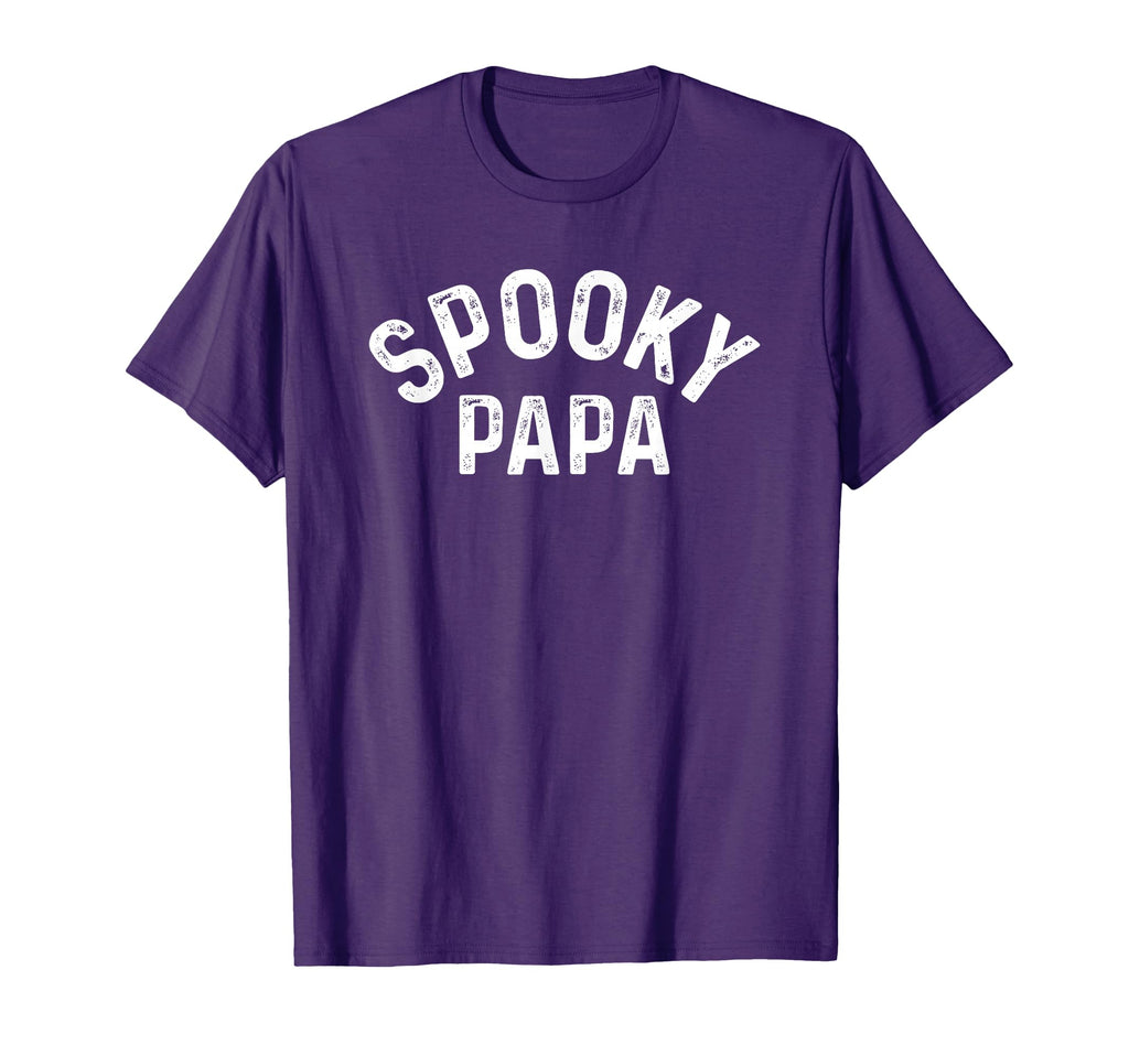 Spooky Papa Family Matching T-Shirt - Fun Novelty Design for Adults - T-Shirt, Sweatshirt, Hoodie