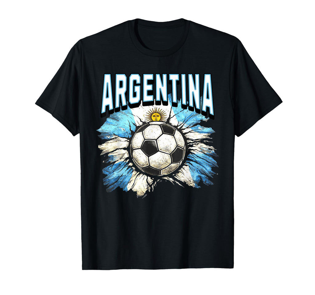 Argentina Flag Soccer Argentine Pride F T-Shirt - Unique Graphic Unisex - T-Shirt, Sweatshirt, Hoodie