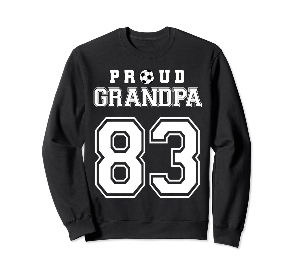 Number 83 Custom Proud Soccer Futbol Sweatshirt - Trendy Graphic Men Women - T-Shirt, Sweatshirt, Hoodie