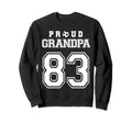 Number 83 Custom Proud Soccer Futbol Sweatshirt - Trendy Graphic Men Women - T-Shirt, Sweatshirt, Hoodie