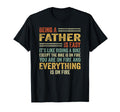 Being Father Is Easy Its Like T-Shirt - Fun Novelty Design for Adults - T-Shirt, Sweatshirt, Hoodie