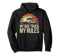 Box Truck Driving Truck Driver Proud Hoodie - Unique Graphic Men Women - T-Shirt, Sweatshirt, Hoodie