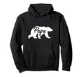 Fathers Day Papa Bear Hoodie - Unique Graphic Unisex - T-Shirt, Sweatshirt, Hoodie