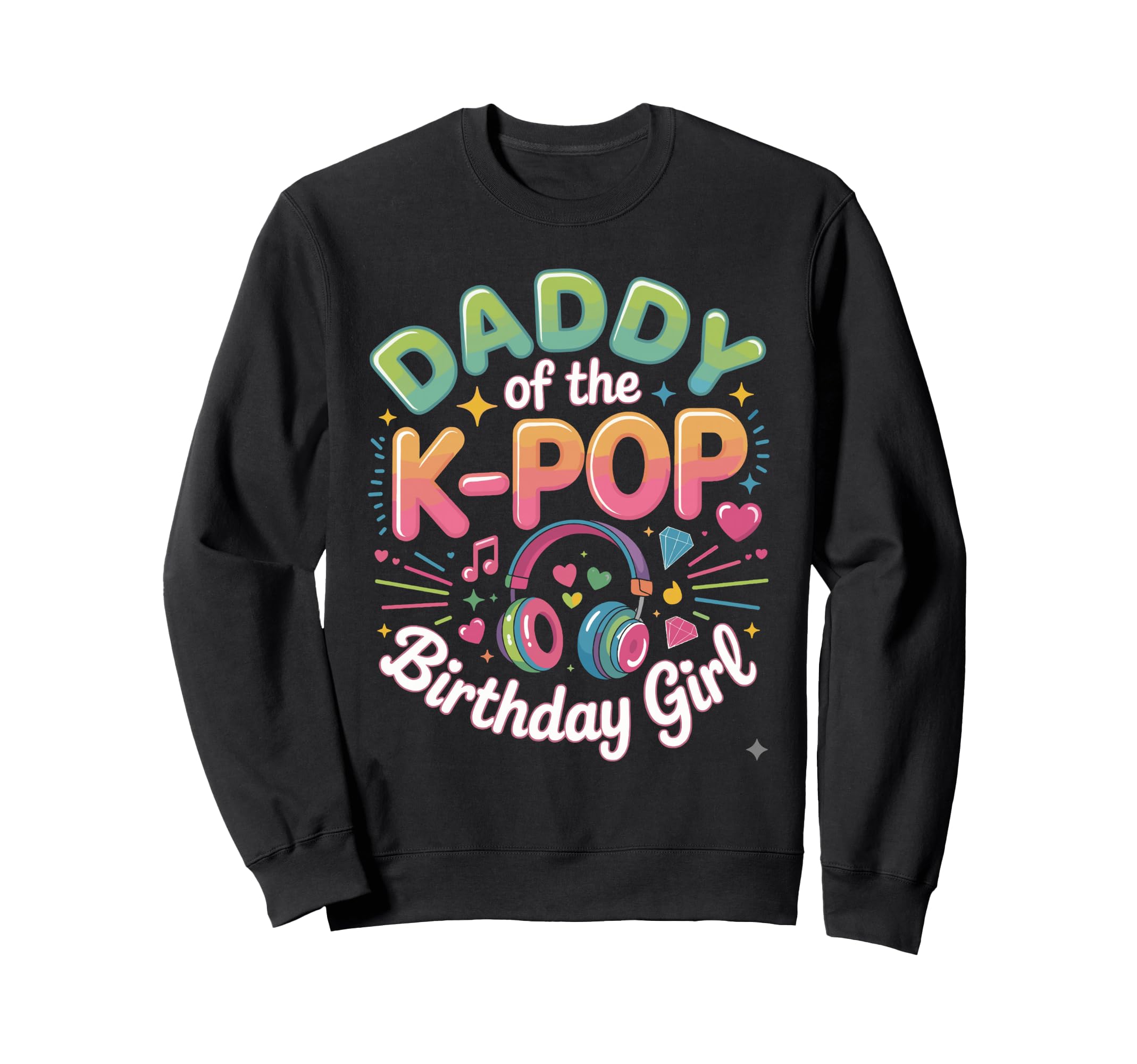 Korean Pop Outifit Kpop Daddy K Sweatshirt - Minimalist Print for Adults - T-Shirt, Sweatshirt, Hoodie