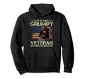 Military Boots Im Dad Grumpy Hoodie - Casual Everyday Wear for Adults - T-Shirt, Sweatshirt, Hoodie