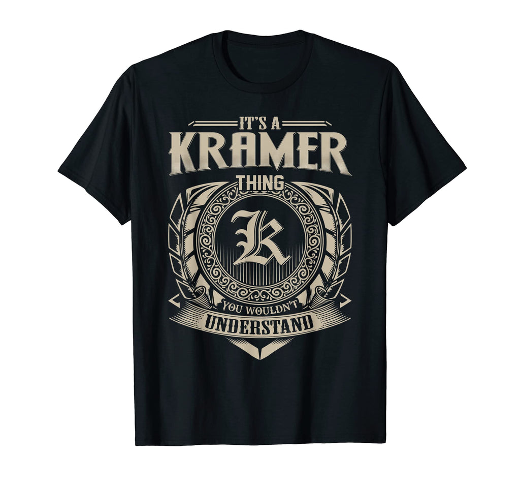 Its Kramer Thing You Wouldnt T-Shirt - Minimalist Print for Adults - T-Shirt, Sweatshirt, Hoodie