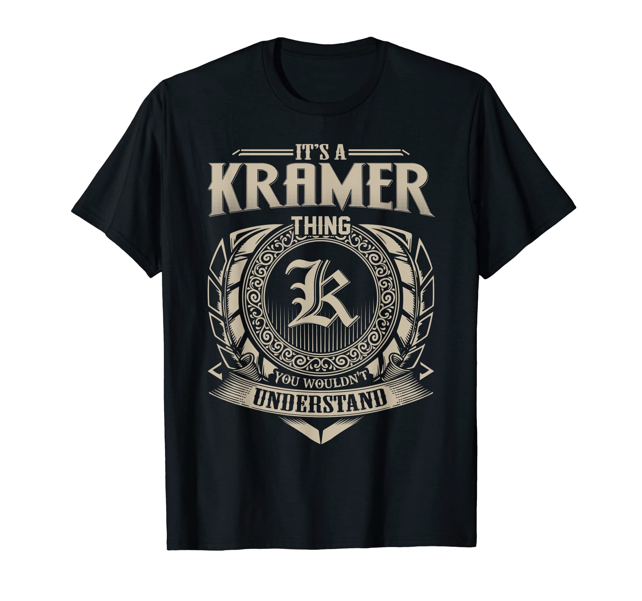 Its Kramer Thing You Wouldnt T-Shirt - Minimalist Print for Adults - T-Shirt, Sweatshirt, Hoodie