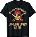 Funny Pirate Quote with Eye Patch Headscarf Design - Adult & Kids T-Shirts, Sweatshirts & Hoodies apparel design preview 1