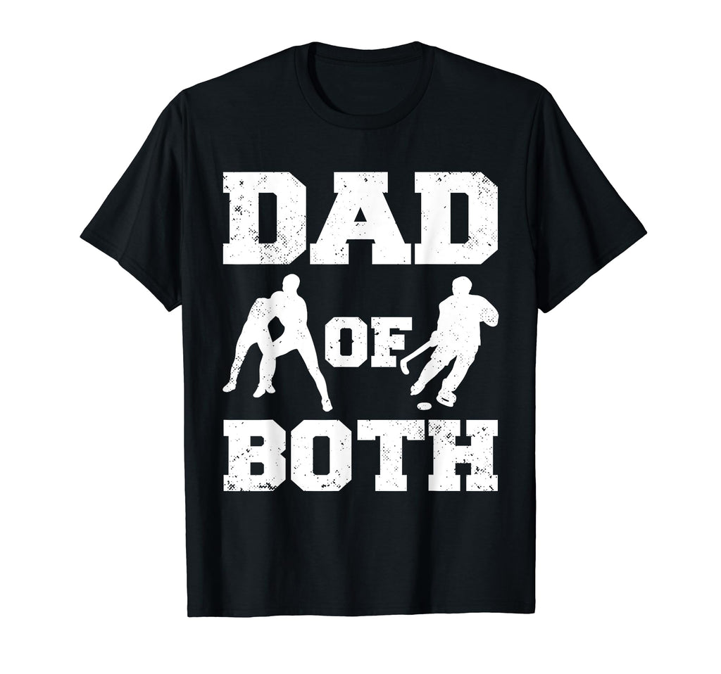 Dad Both Funny Wrestling Hockey T-Shirt - Casual Everyday Wear for Adults - T-Shirt, Sweatshirt, Hoodie