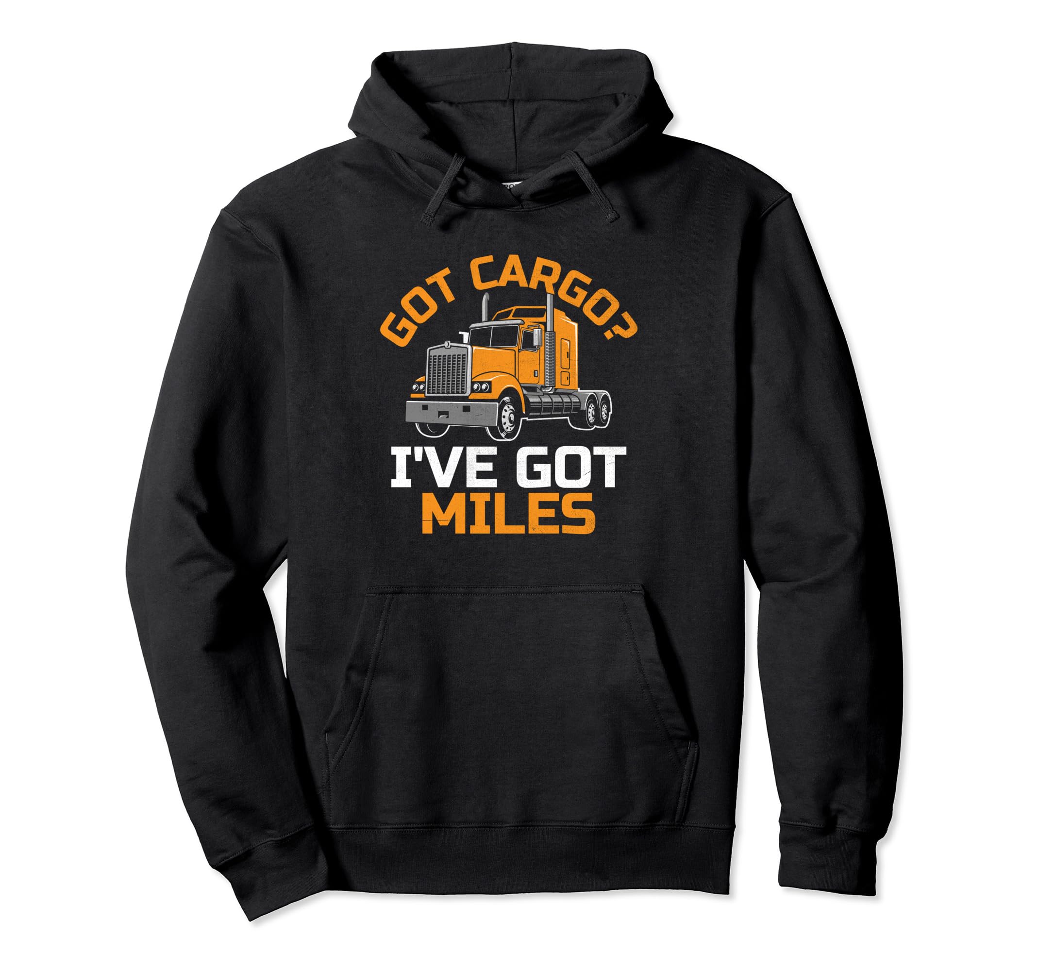 Trucker Driving Dad Trucker Father Hoodie - Novelty Apparel for Adults - T-Shirt, Sweatshirt, Hoodie