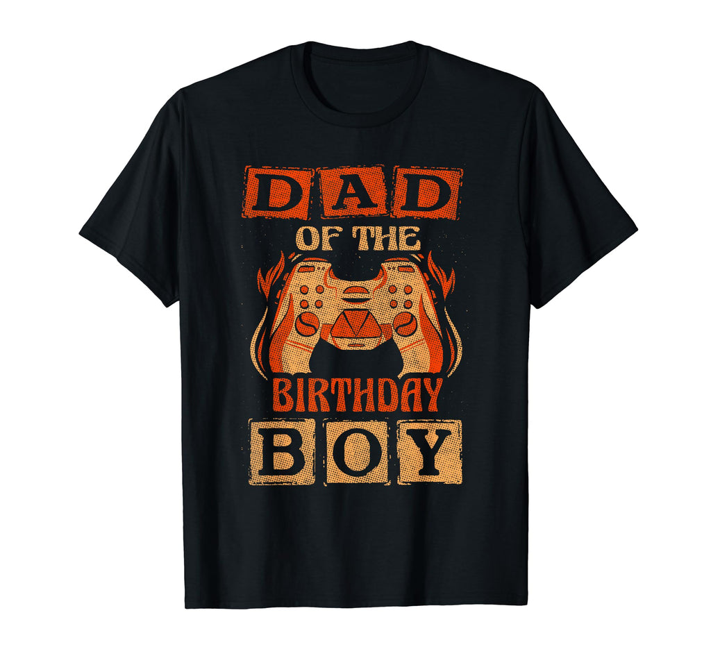 Dad Birthday Video Gamer Dad Son T-Shirt - Graphic Print for Adults - T-Shirt, Sweatshirt, Hoodie