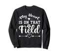 My Heart Is That Field Soccer Sweatshirt - Aesthetic Graphic for Adults - T-Shirt, Sweatshirt, Hoodie