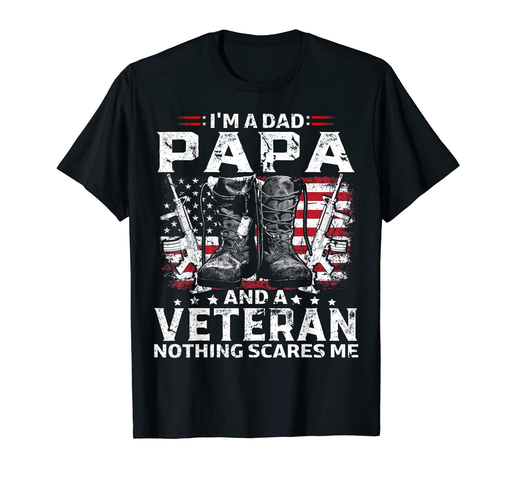 Mens Im Dad Papa Veteran Fathers Day T-Shirt - Streetwear Style Unisex - T-Shirt, Sweatshirt, Hoodie