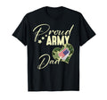 Proud Army Dad Camouflage Dog Tag T-Shirt - Casual Everyday Wear Men Women - T-Shirt, Sweatshirt, Hoodie