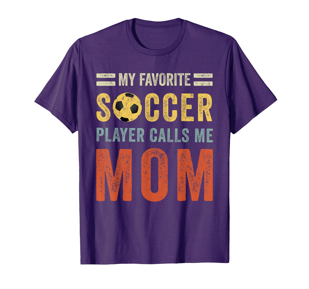 My Favorite Soccer Player Calls Me T-Shirt - Minimalist Print for Adults - T-Shirt, Sweatshirt, Hoodie