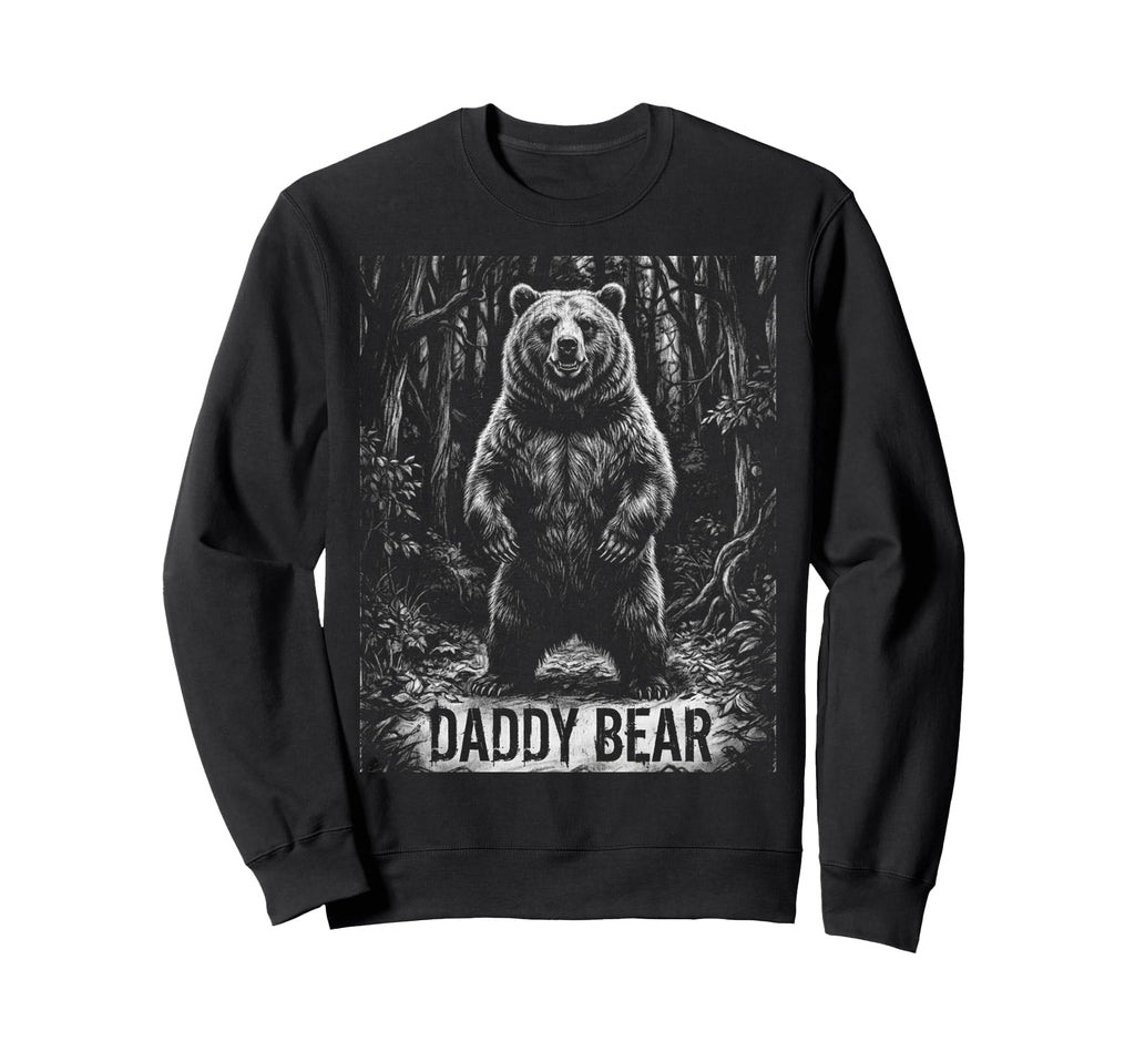 Daddy Bear Family Matching Dad Sweatshirt - Trendy Graphic Unisex - T-Shirt, Sweatshirt, Hoodie