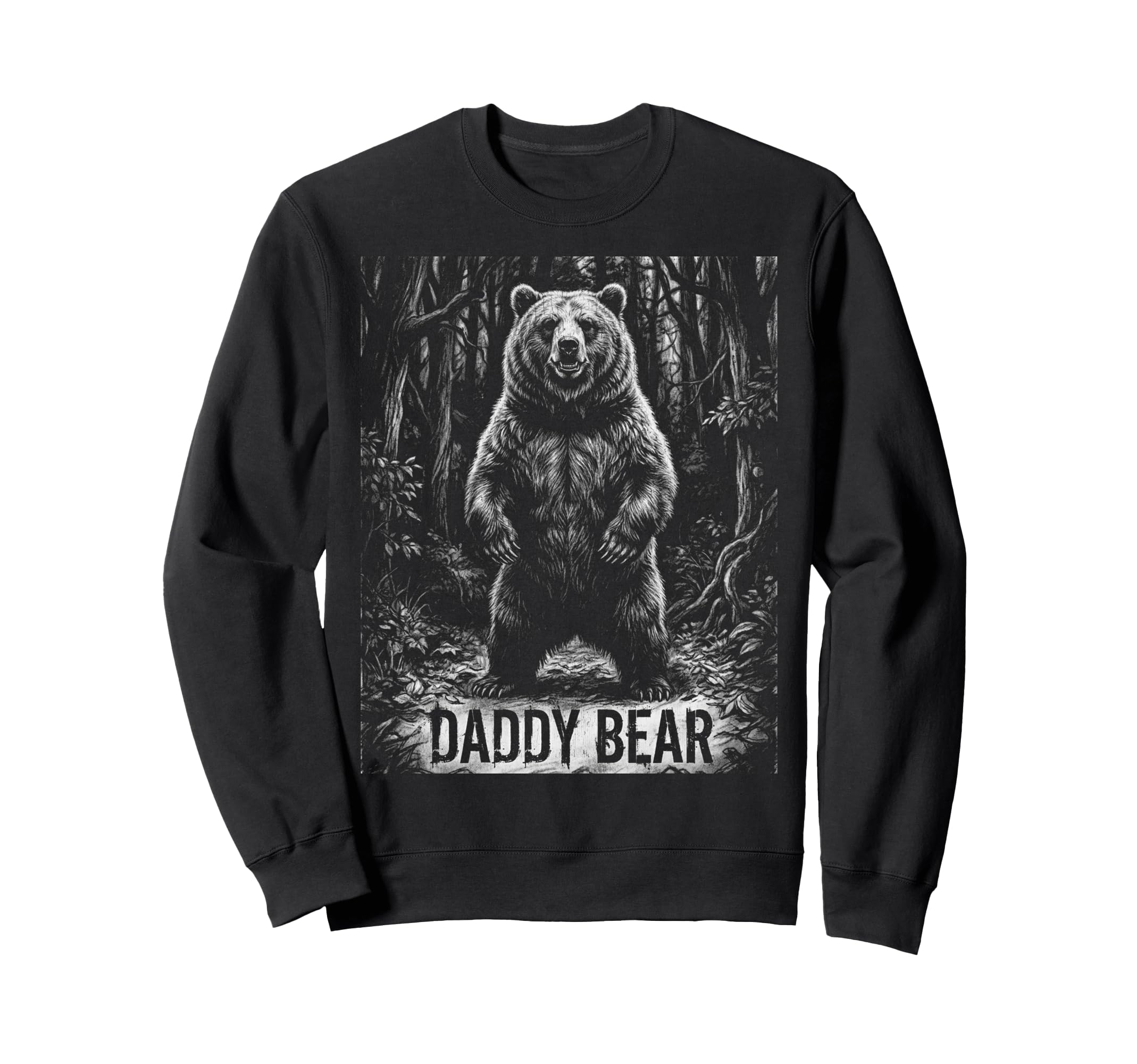 Daddy Bear Family Matching Dad Sweatshirt - Trendy Graphic Unisex - T-Shirt, Sweatshirt, Hoodie
