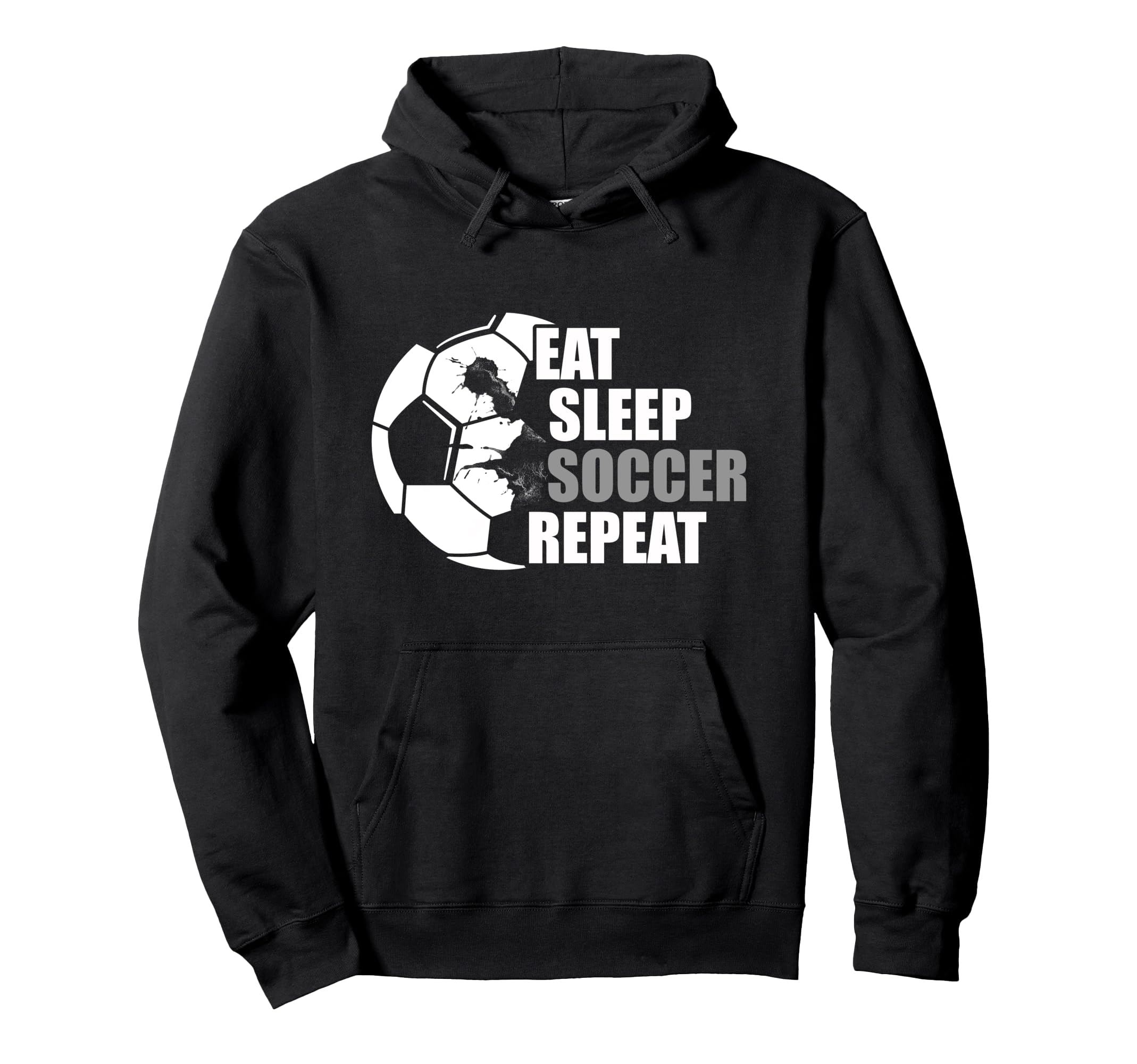 Funny Soccer Hoodie - Fun Novelty Design Unisex - T-Shirt, Sweatshirt, Hoodie