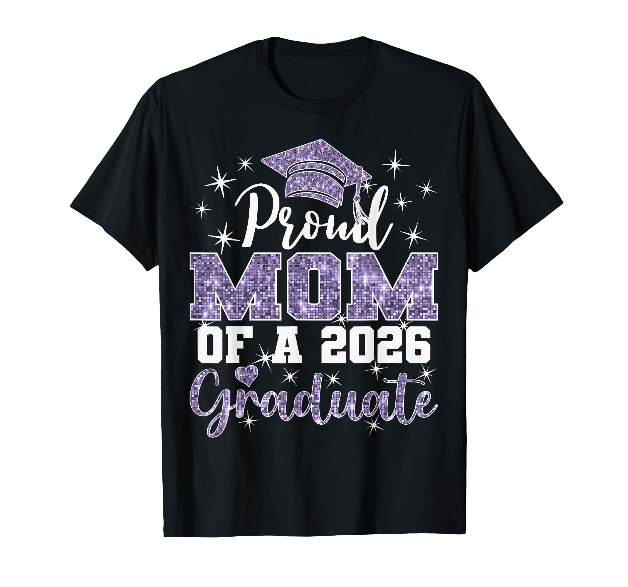 Super Proud Mom 2026 Graduate T-Shirt - Fun Novelty Design Men Women - T-Shirt, Sweatshirt, Hoodie