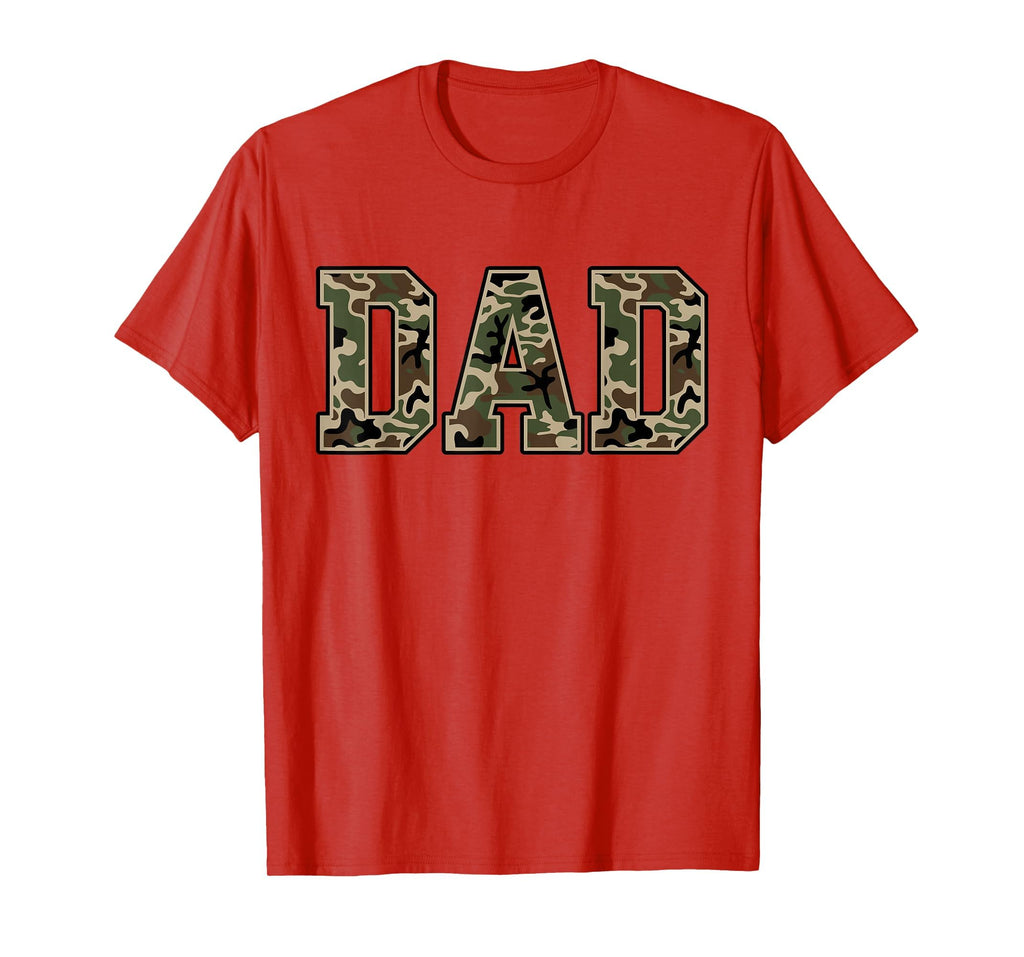 Mens Camo Duck Hunting Dad Old Camo Dad T-Shirt - Custom Art Print Unisex - T-Shirt, Sweatshirt, Hoodie