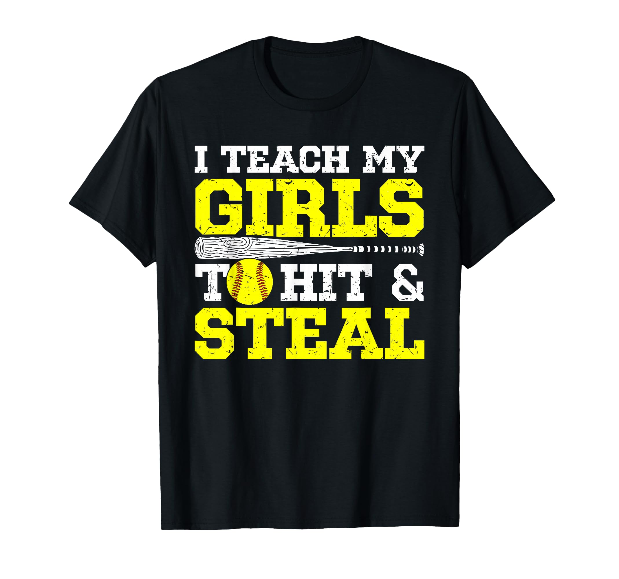 Softball Mom Softball Dad I Teach T-Shirt - Casual Everyday Wear Men Women - T-Shirt, Sweatshirt, Hoodie