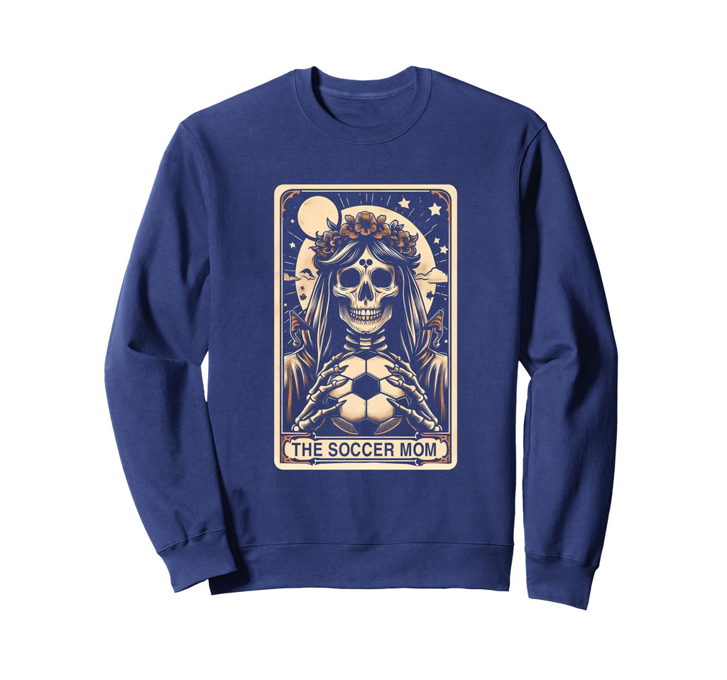 Soccer Mom Tarot Card Halloween Sweatshirt - Novelty Apparel for Adults - T-Shirt, Sweatshirt, Hoodie