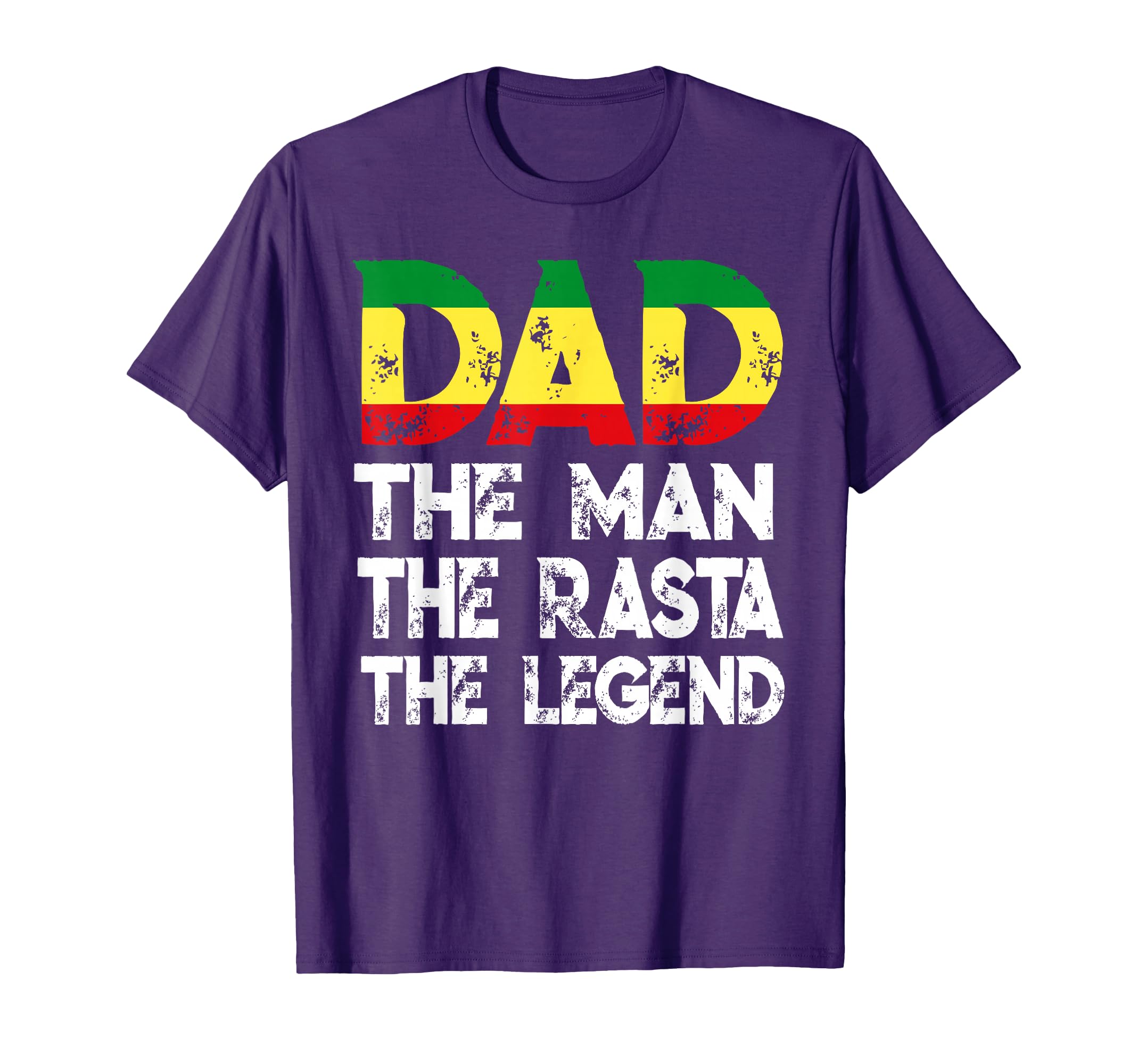 Storecastle Dad Rasta Legend Fathers T-Shirt - Streetwear Style for Adults - T-Shirt, Sweatshirt, Hoodie