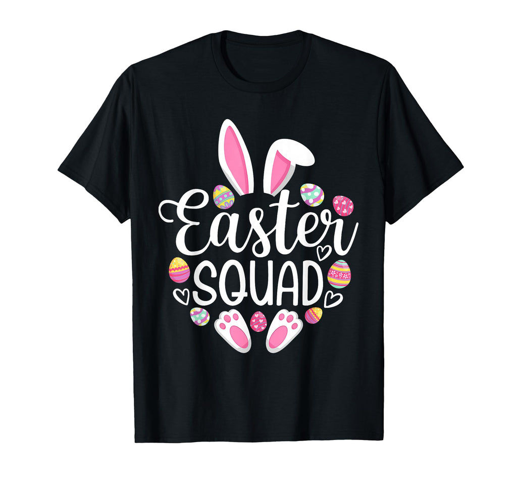 Easter Squad Bunny Rabbit Funny T-Shirt - Casual Everyday Wear Unisex - T-Shirt, Sweatshirt, Hoodie