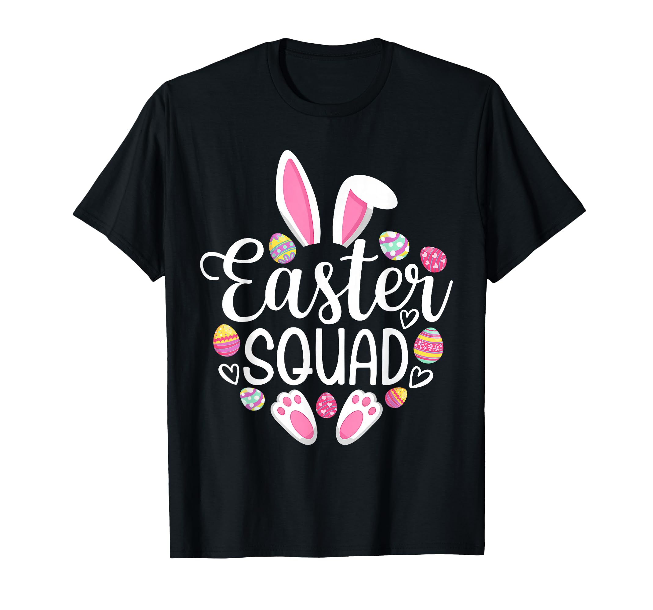 Easter Squad Bunny Rabbit Funny T-Shirt - Casual Everyday Wear Unisex - T-Shirt, Sweatshirt, Hoodie