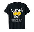Mens Fathers Day Like Baseball Dad T-Shirt - Custom Art Print Unisex - T-Shirt, Sweatshirt, Hoodie