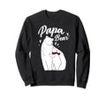 Papa Bear Pajama Polar Bear Sweatshirt - Custom Art Print Men Women - T-Shirt, Sweatshirt, Hoodie