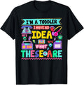 I'm A Toddler I Have No Ideas Retro Vintage 90s - Adult & Kids T-Shirts, Sweatshirts & Hoodies apparel design preview 1