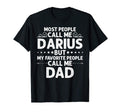 Darius Gift Name Funny Fathers Day T-Shirt - Custom Art Print Men Women - T-Shirt, Sweatshirt, Hoodie