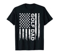 Usa American Flag Golf Dad Patriotic T-Shirt - Aesthetic Graphic Unisex - T-Shirt, Sweatshirt, Hoodie