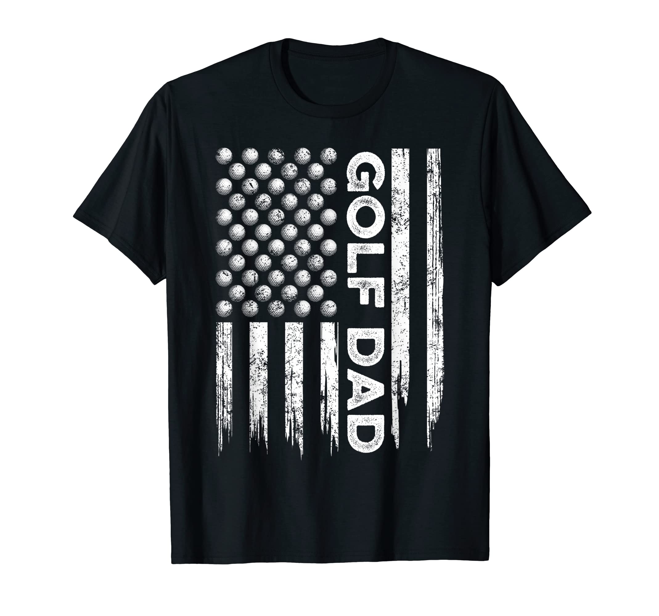 Usa American Flag Golf Dad Patriotic T-Shirt - Aesthetic Graphic Unisex - T-Shirt, Sweatshirt, Hoodie