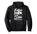 Father And Son Legend And Legacy Hoodie - Aesthetic Graphic for Adults - T-Shirt, Sweatshirt, Hoodie