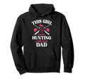 This Loves Hunting Her Dad Father Hoodie - Graphic Print for Adults - T-Shirt, Sweatshirt, Hoodie