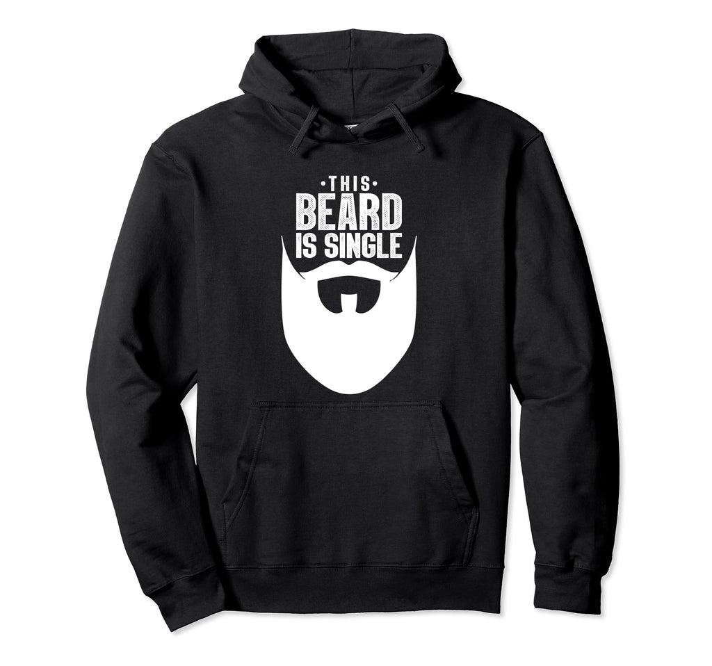Bearded Guy Funny Beard Lover Mustache Hoodie - Novelty Apparel for Adults - T-Shirt, Sweatshirt, Hoodie