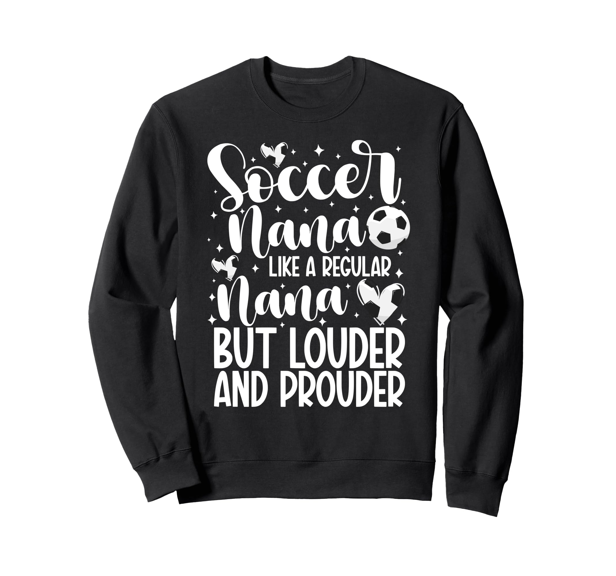 Soccer Nana Definition Nana Sweatshirt - Minimalist Print for Adults - T-Shirt, Sweatshirt, Hoodie
