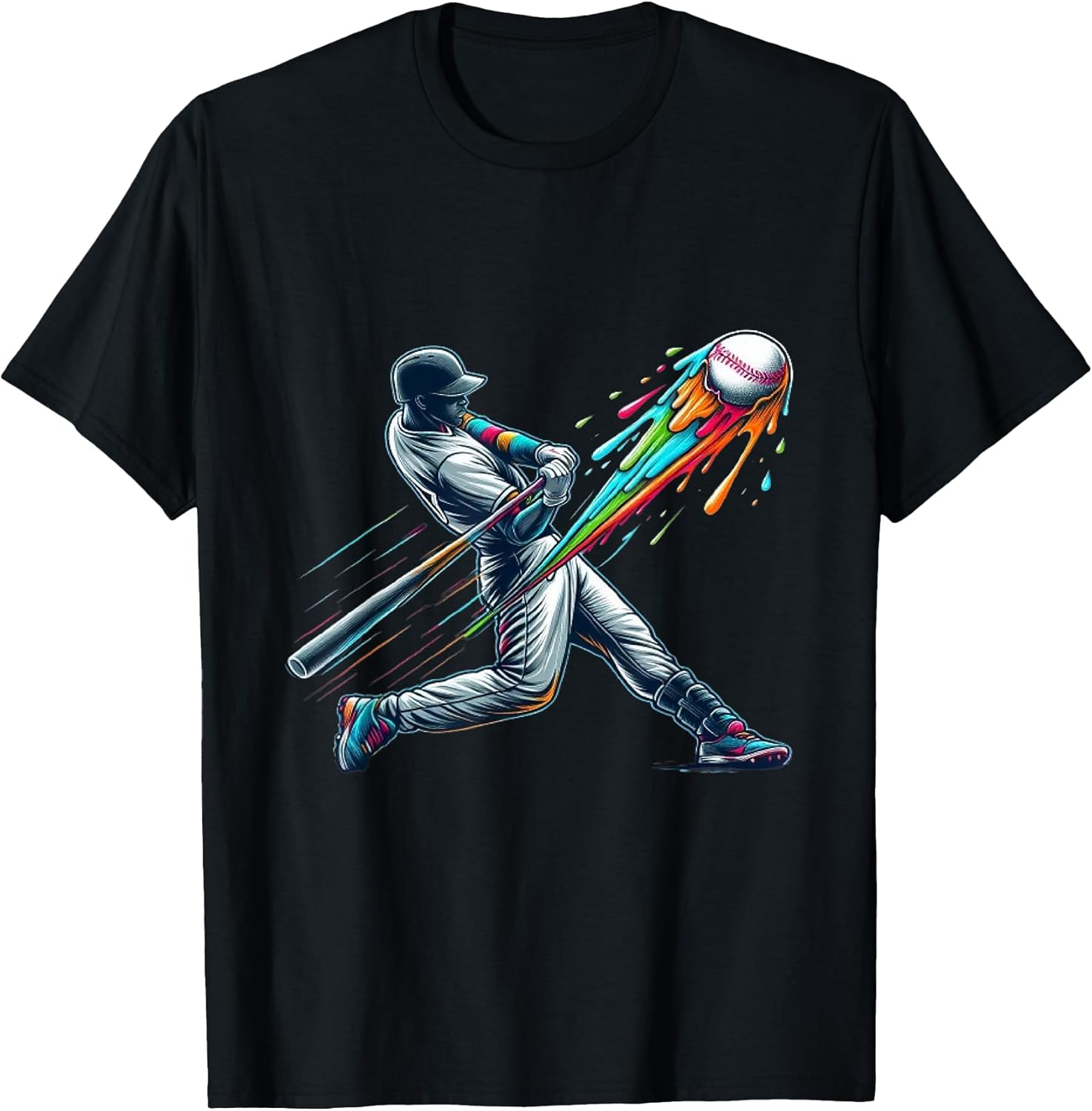 Baseball Player Drip - Adult & Kids T-Shirts, Sweatshirts & Hoodies apparel design preview 1
