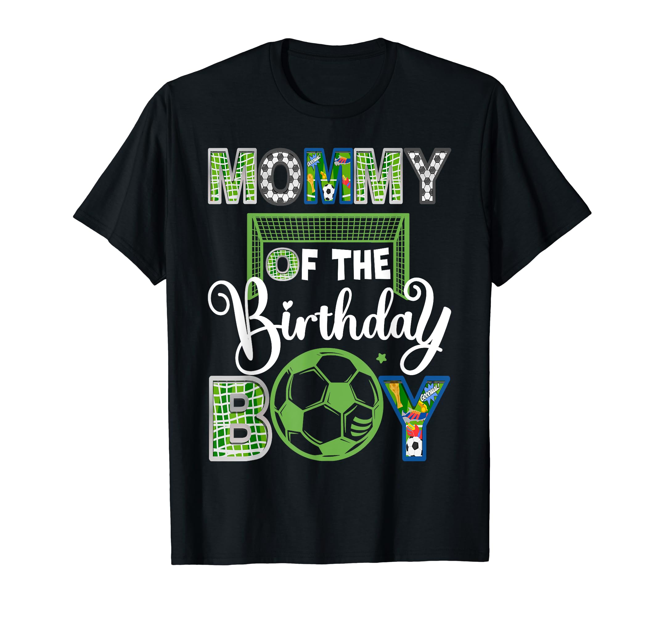 Mommy Birthday Soccer Baller Birthday T-Shirt - Custom Art Print for Adults - T-Shirt, Sweatshirt, Hoodie