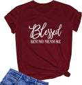 Women Blessed Beyond Measure Graphic Funny Cute (Gift - Adult & Kids T-Shirts, Sweatshirts & Hoodies apparel design preview 1