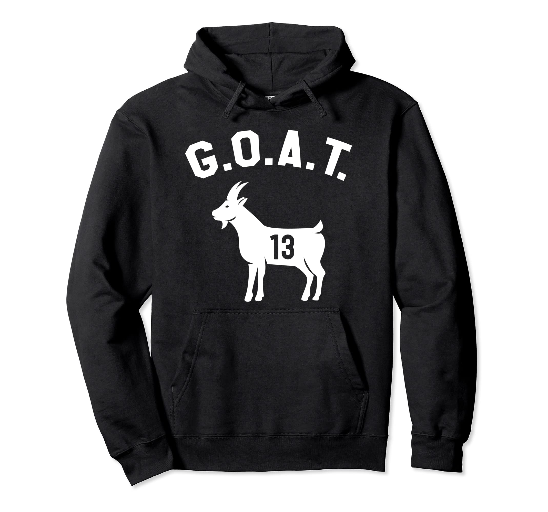 Goat Number 13 Greatest All Time Dad Joke Hoodie - Unique Graphic Unisex - T-Shirt, Sweatshirt, Hoodie